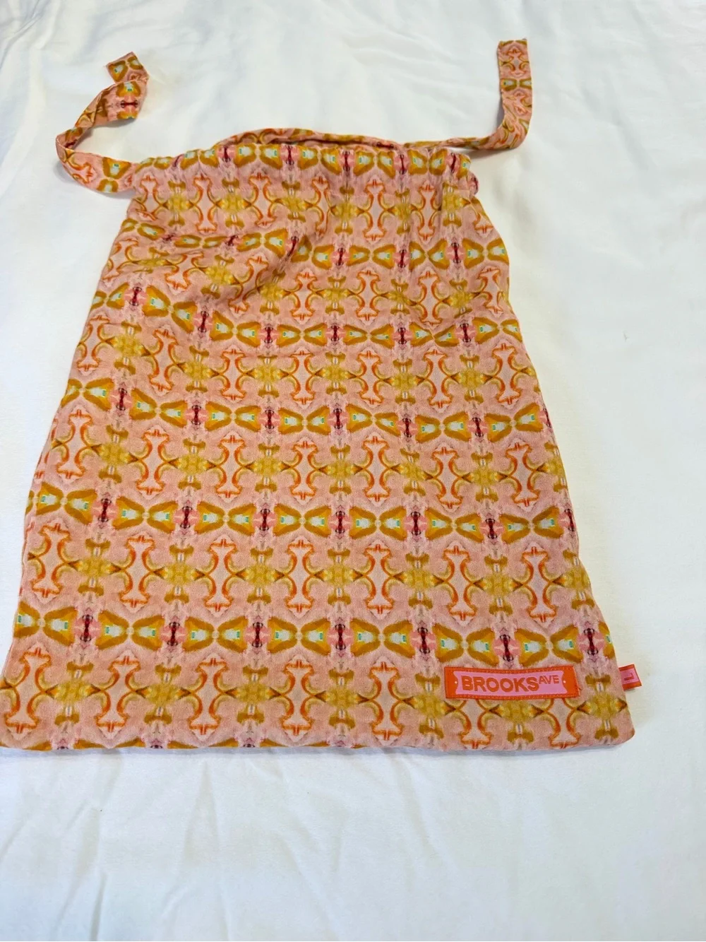 NEW Brooks Ave Cotton Pajama Set L Matching Sleep Set Scallop lounge luxury